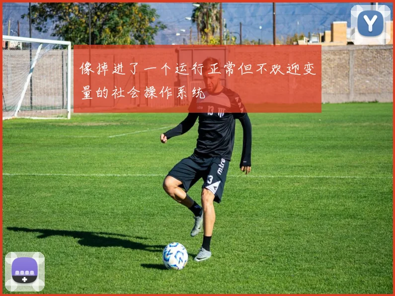 像掉进了一个运行正常但不欢迎变量的社会操作系统